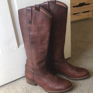 FRYE Melissa Lug Boot ** WORN ONCE**
